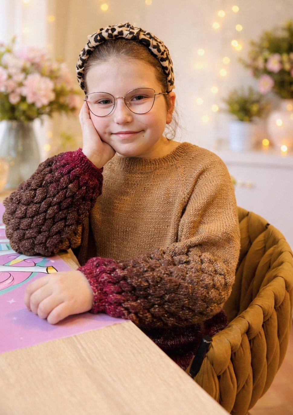 Wzór Paloma na drutach - obrazek 7