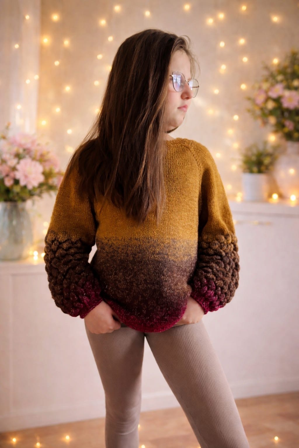 Wzór Paloma na drutach - obrazek 6