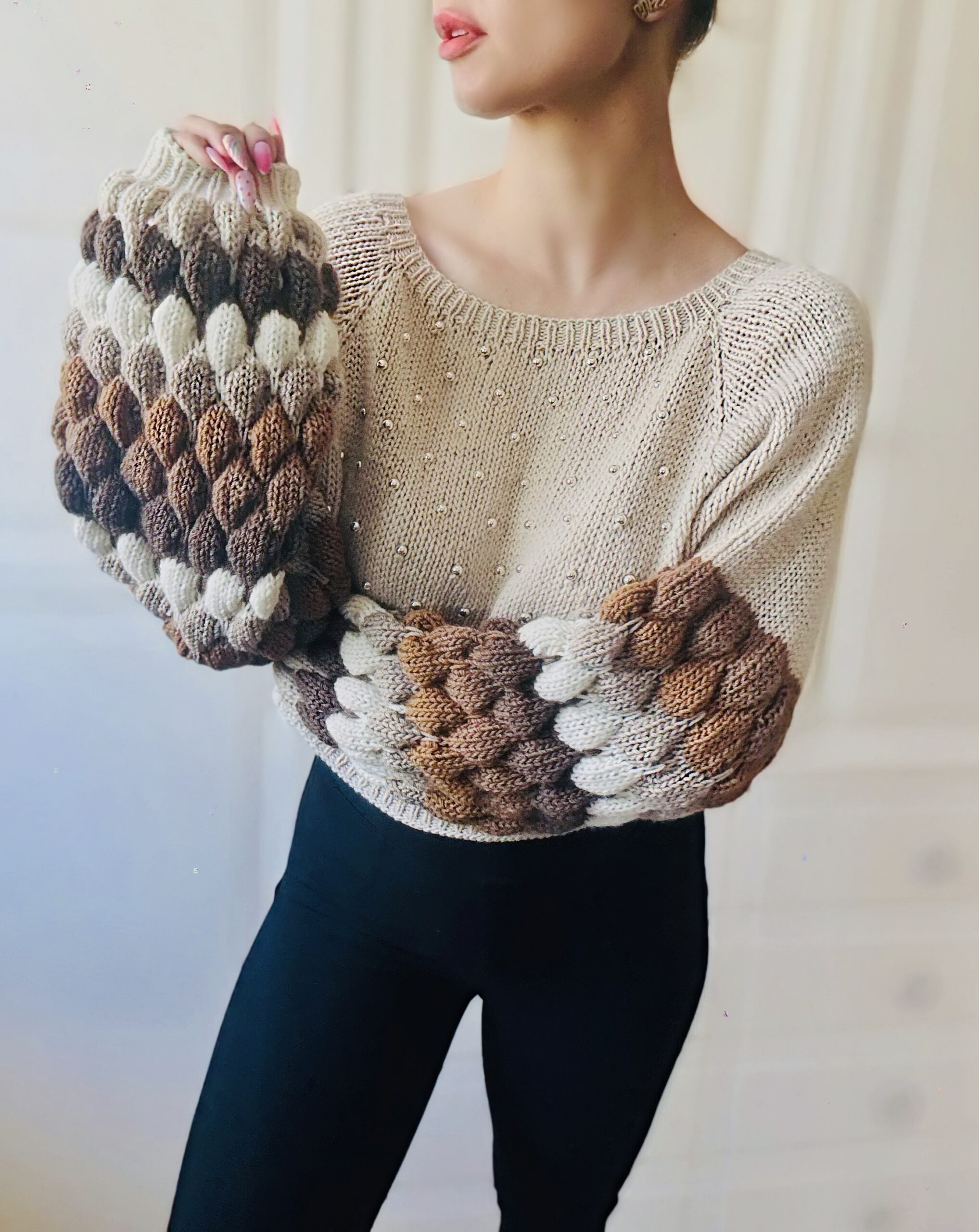 Wzór Paloma na drutach - obrazek 9