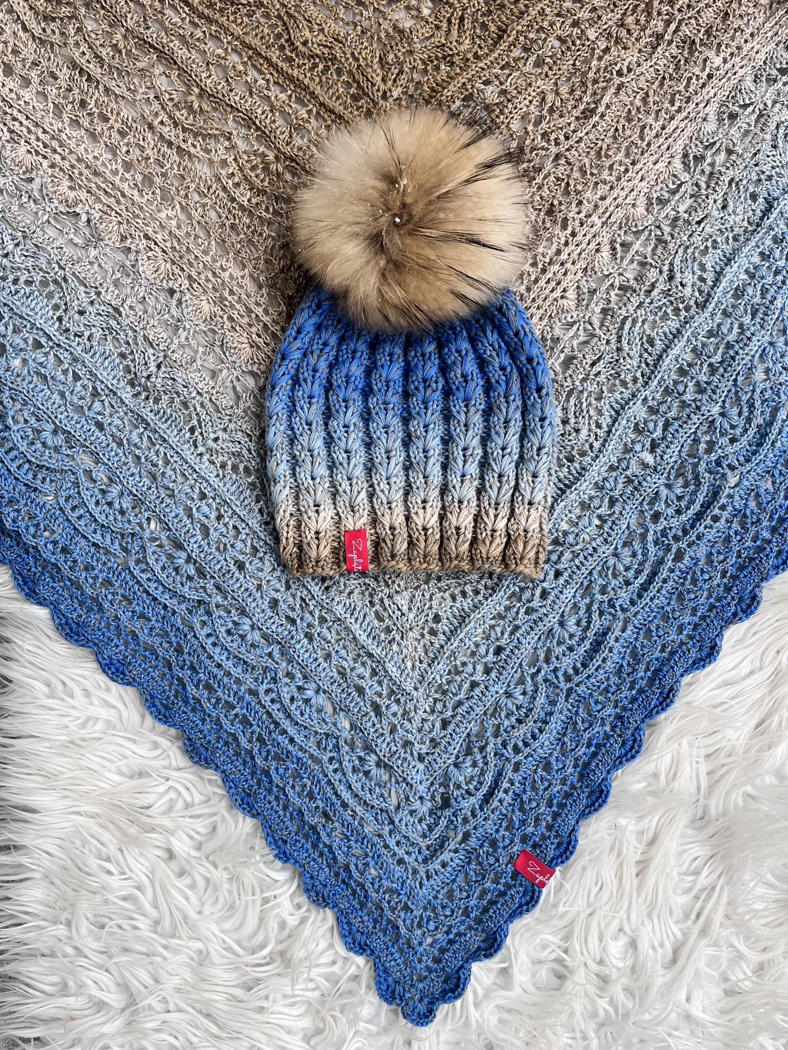 Wzór czapka Kłosiki - obrazek 2