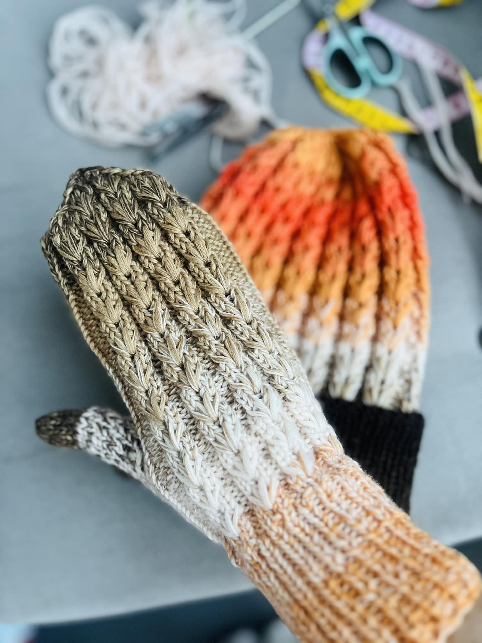 Wzór rękawiczki Kłosikowe - obrazek 2