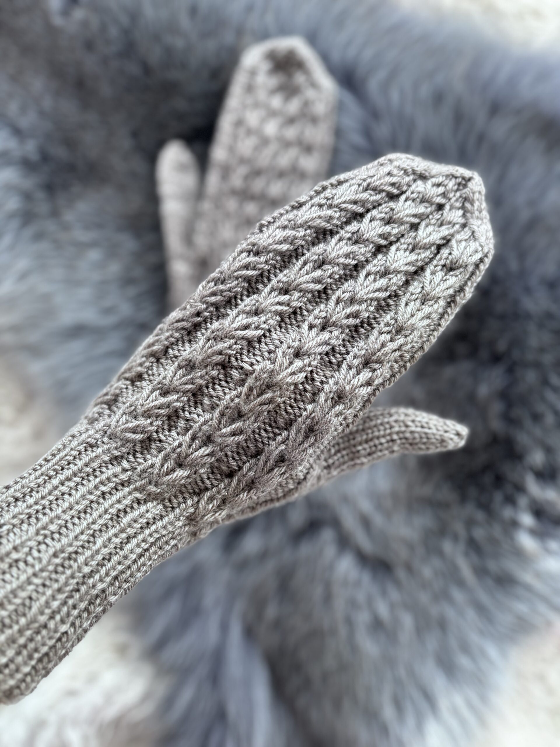 Wzór rękawiczki Kłosikowe - obrazek 5