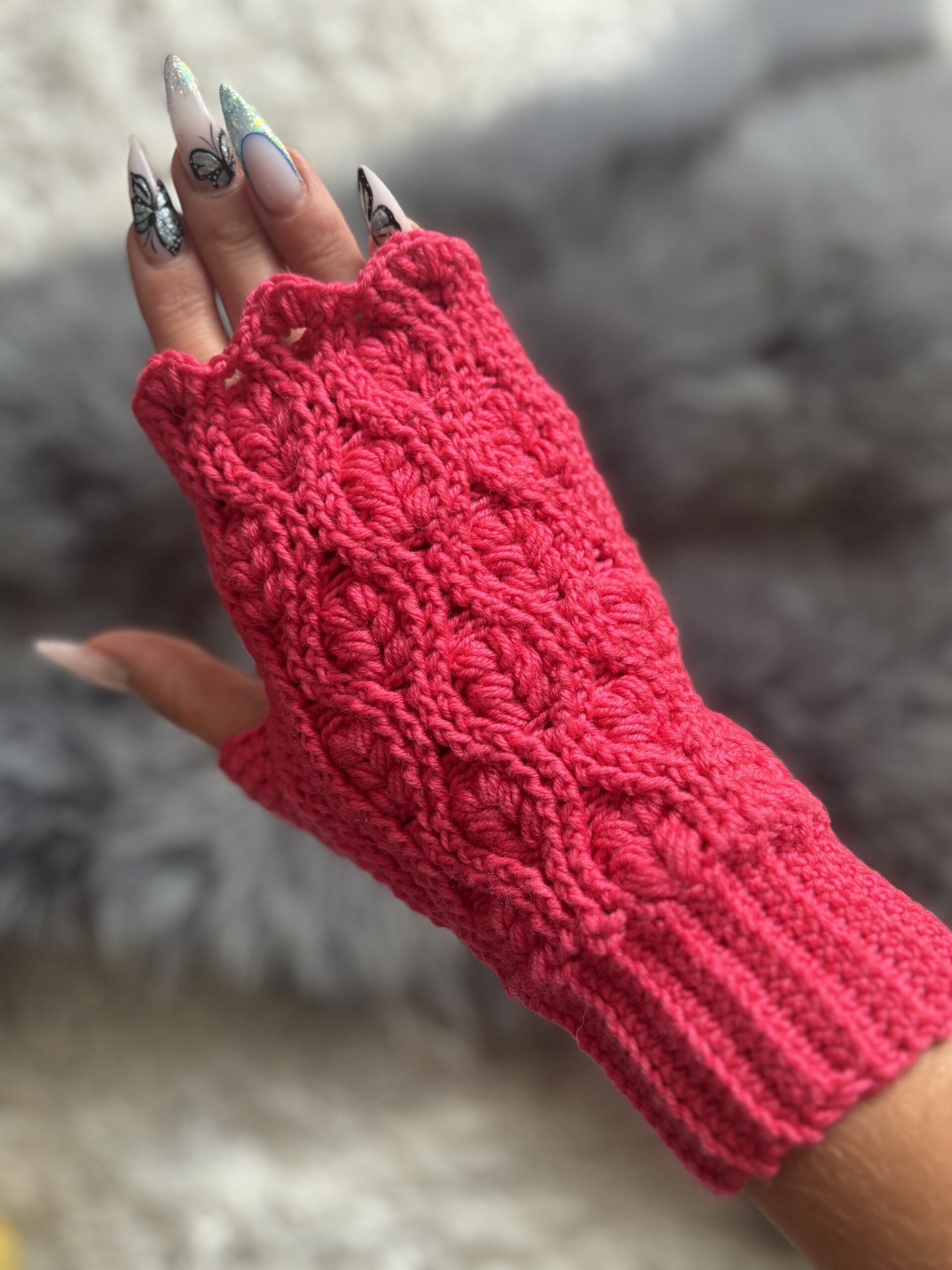 Wzór rękawiczki i mitenki Amarylis - obrazek 8