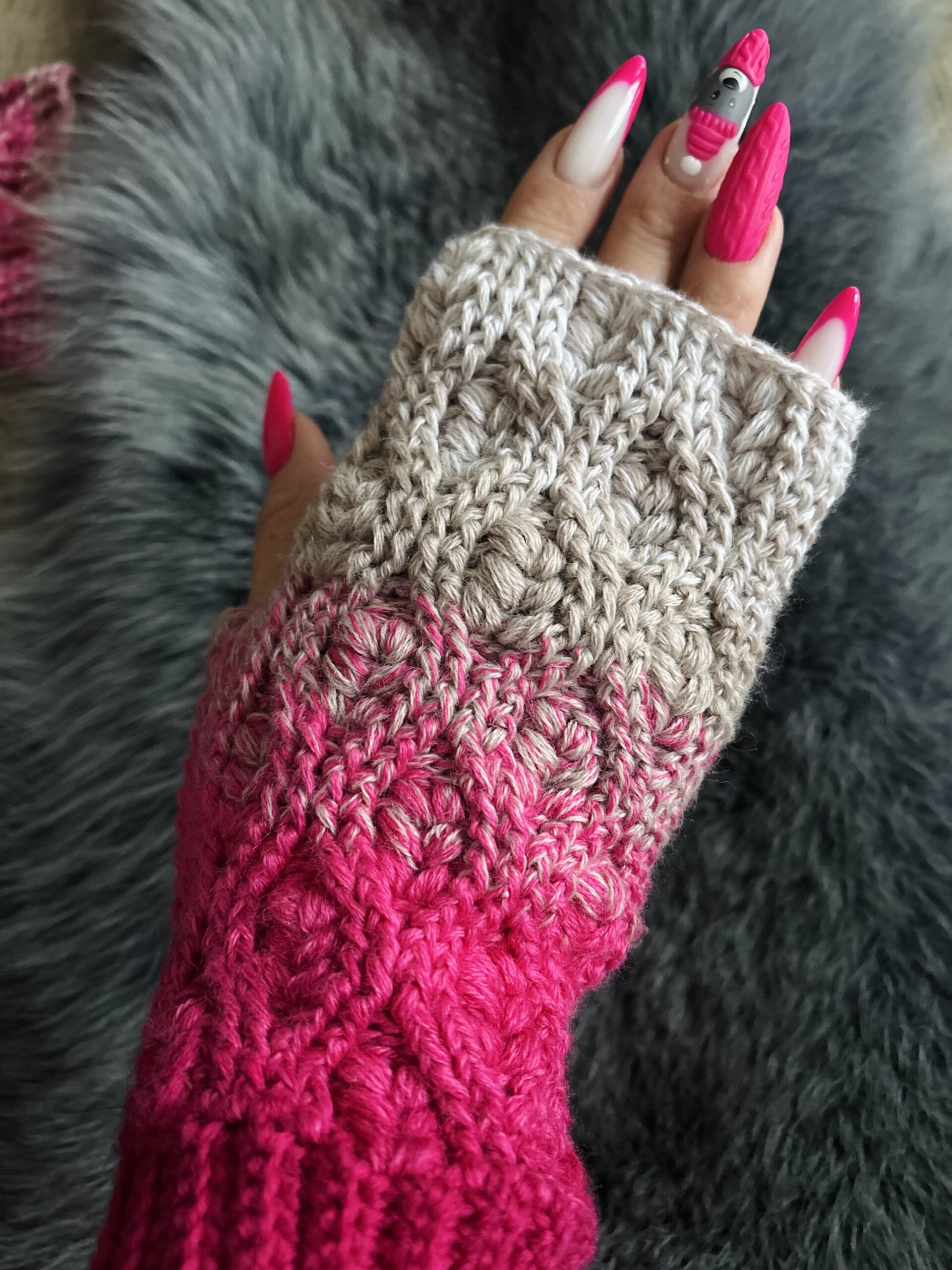 Wzór rękawiczki i mitenki Amarylis - obrazek 7