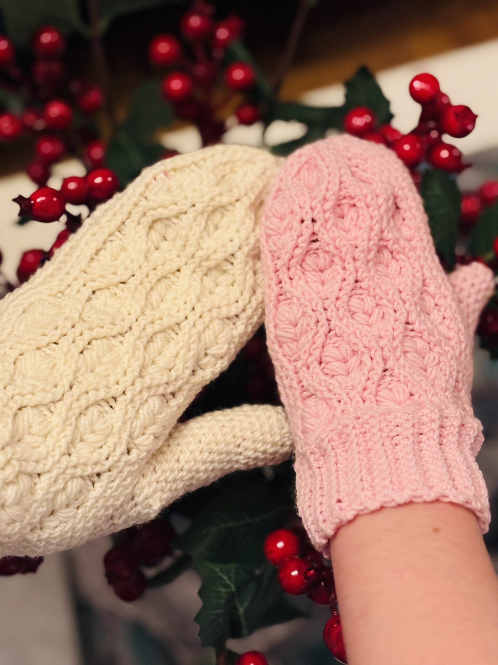 Wzór rękawiczki i mitenki Amarylis - obrazek 4