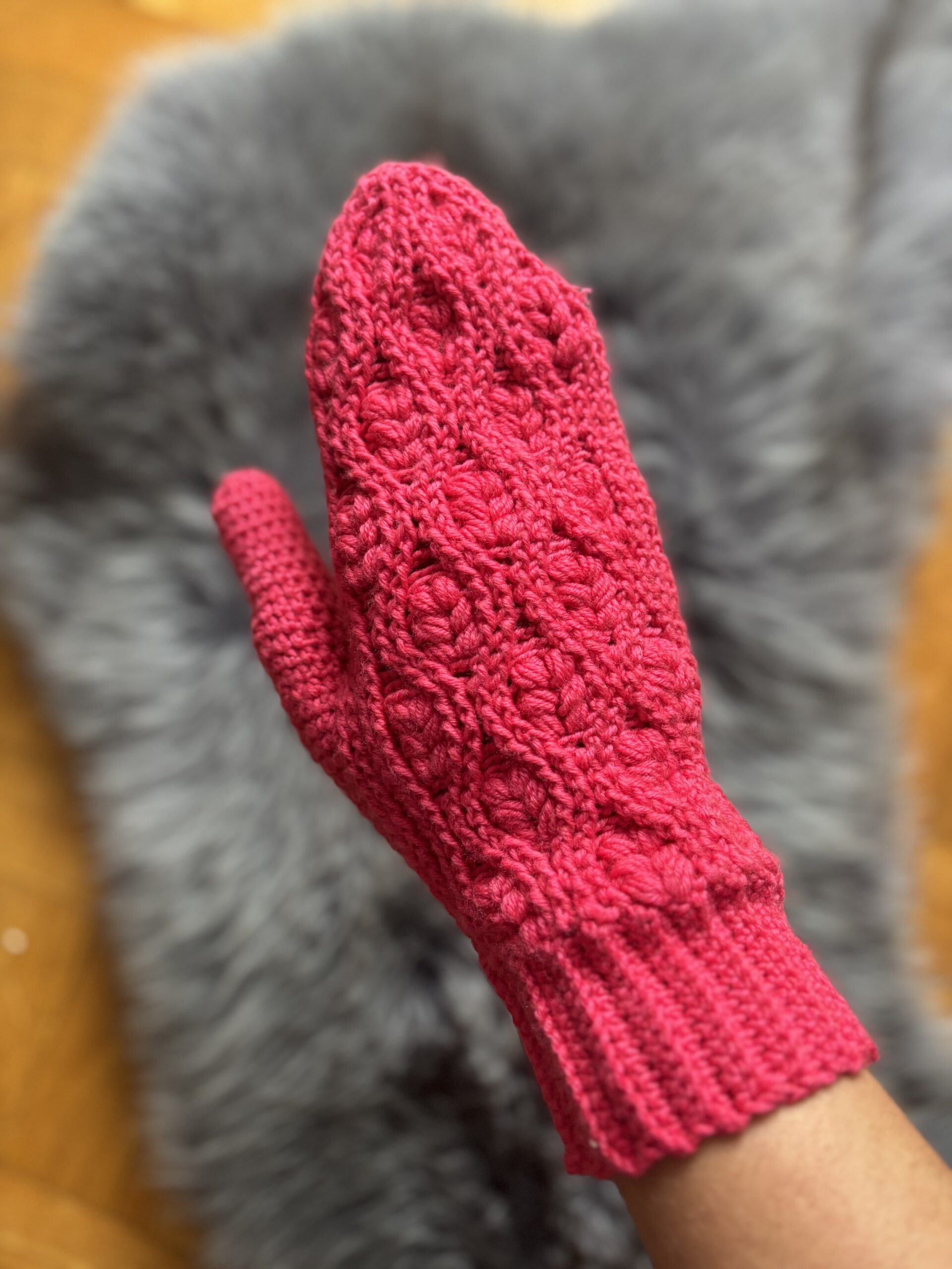 Wzór rękawiczki i mitenki Amarylis - obrazek 3